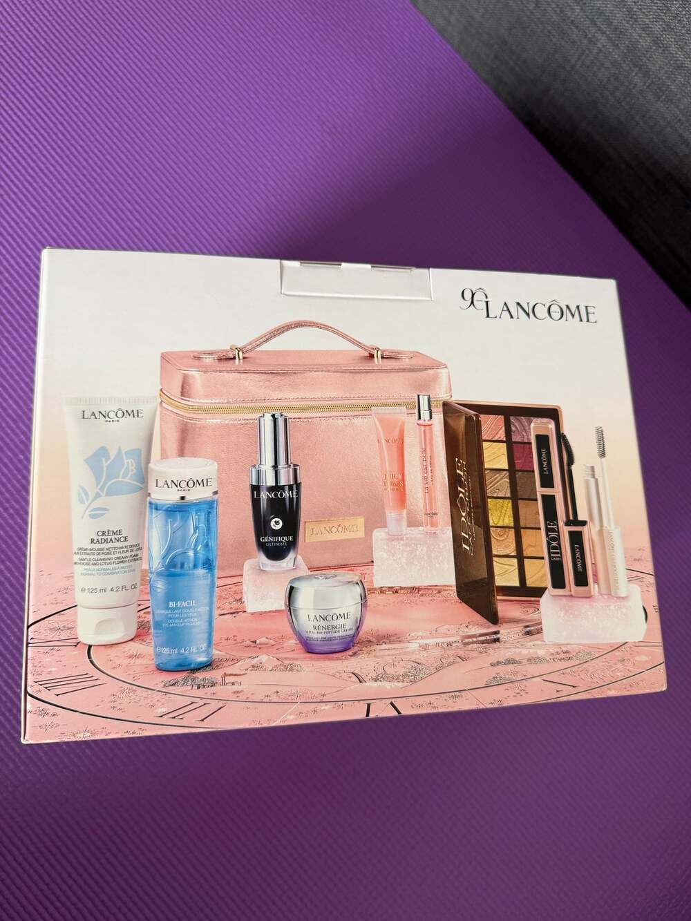 Lancôme Holiday 2025 Beauty Box 10 Pc 90th Anniversary Café Crush NEW